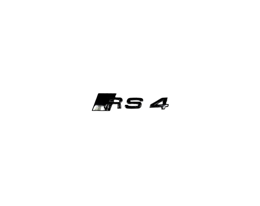 Monogramme latéral gauche ou droit Audi RS4 B7 Noir