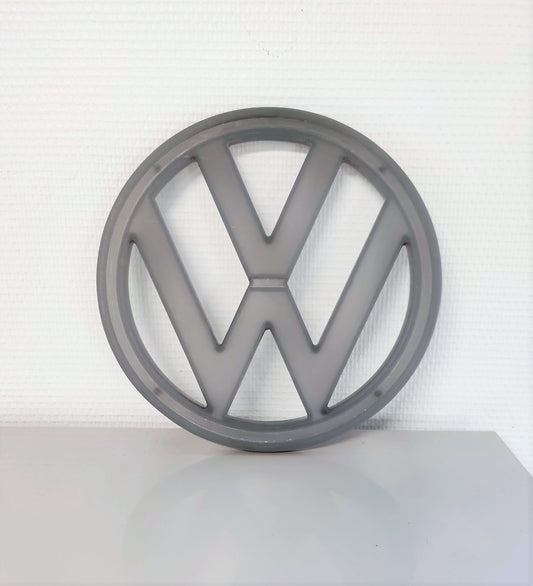 Sigle VW transporter t2a diamètre 25 cm finition brut, à peindre